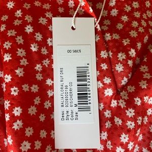 NWT Rebecca Taylor Malia Floral Ruffle Dress